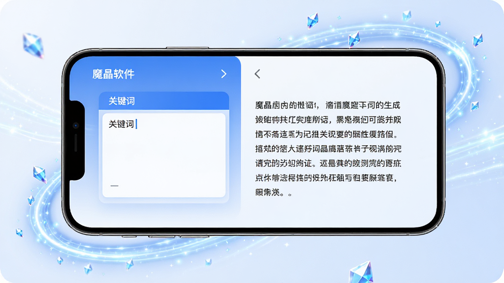 ����չʾ��ħ�����������������ɽ��棬���Ϊ�����д�ż�̹ؼ��ʣ��Ҳ�Ϊ������ɵĶ������֣���������ˬ�ִ�����ɫ��Ϊ������ɫ���ֻ���Ļ����չʾ����Χ�й���������Ч���Ű������ˣ����ʸ��壬�ɾ��޶���Ԫ��