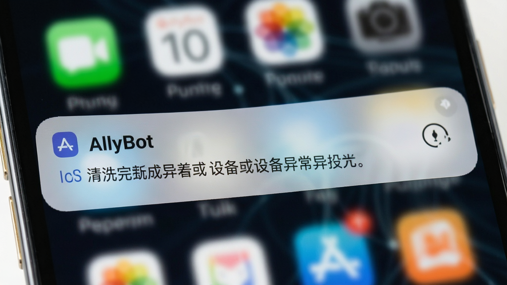 һ��չʾ�ֻ�֪ͨ������AllyBot��Ϣ���ѵ�ͼƬ��֪ͨ������ʾ��ϴ��ɻ��豸�쳣������Ϊ�ֻ�����Ļ�����Ϊдʵ�Ƽ��У����ʸ��壬�ɾ����޶���Ԫ��