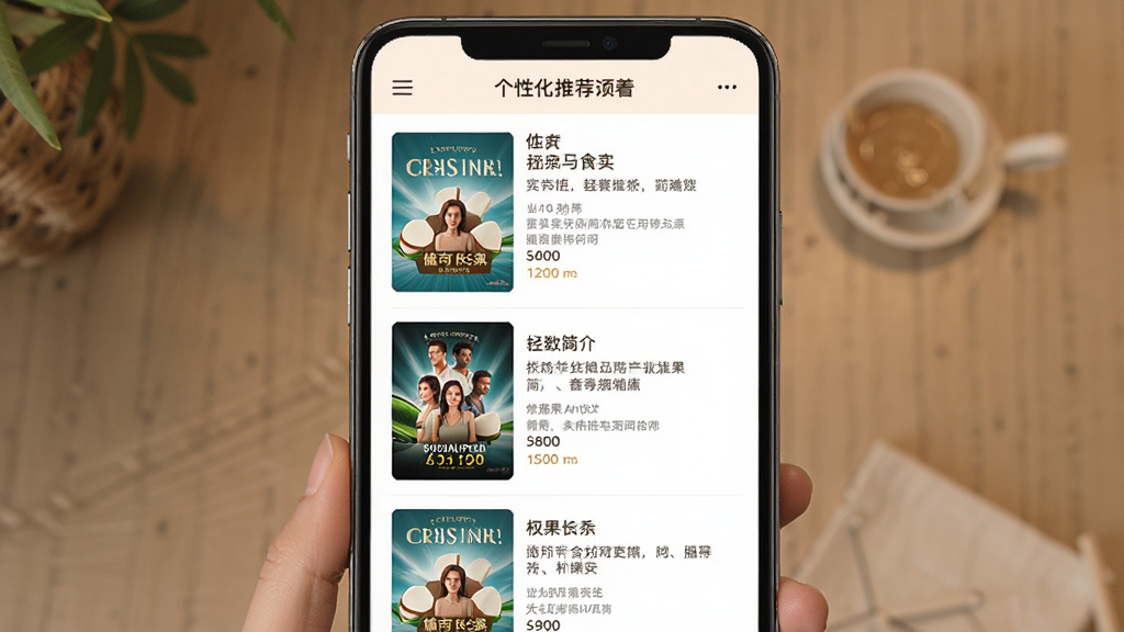 ������Ҭ��Ӧ�õĸ��Ի��Ƽ�ҳ�棬����Ϊ�����б����Ű����������Ϊ��ܰ���ʣ�ϸ�ڰ����Ƽ��缯�ĺ����ͼ�����֣������������ɾ����޶���Ԫ��