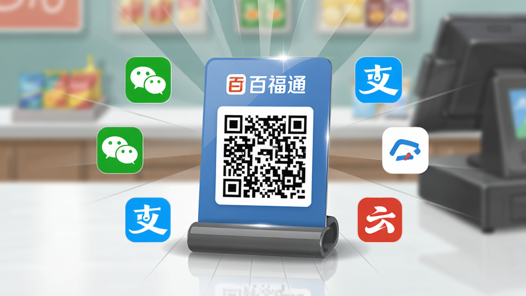 һ�š��ٸ�ͨ���ۺ��տ�ܵĳ���ʾ��ͼ������������һ������������̨�ϵ��տ������ƣ�������ӡ�С��ٸ�ͨ����ʶ�Ͷ�ά�룬��Χ������΢�š�֧��������������֧��ͼ�꣬���ֲ������ķ���״��ͼ�����Ϊ�����ҵ�廭�磬ϸ������������΢��Ӱ�͹���У�����Ϊ�黯�ĵ�������̨���������ʸ��塢�ɾ����޶���Ԫ��