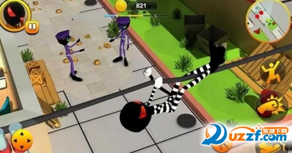 �����Խ��2���°�(One Level 2: Stickman Jailbreak)���ڼ���ؿ����ػ���