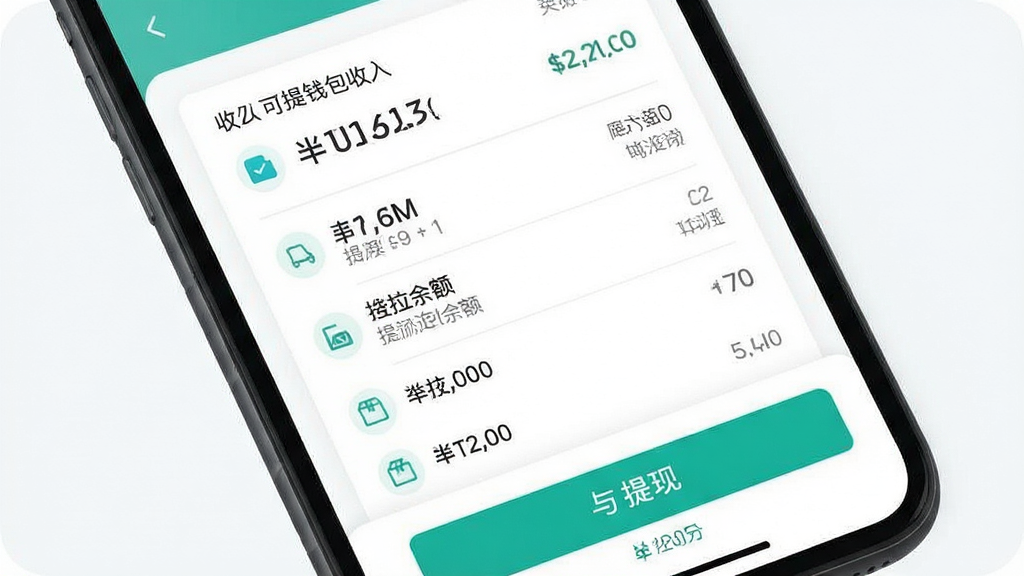 ���������С��Ǯ������ҳ�棬�ֻ���Ļ��ʾ������ϸ�б������ְ�ť������Ϊ��ɫ��Ƭʽ���֣��������ǳɫ��ϸ�ڰ������֡�ͼ�ꡢ���֡����������������������ɾ����޶���Ԫ��