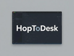 HopToDesk���°����ذ�װ��Զ�̿��ƽ̳�