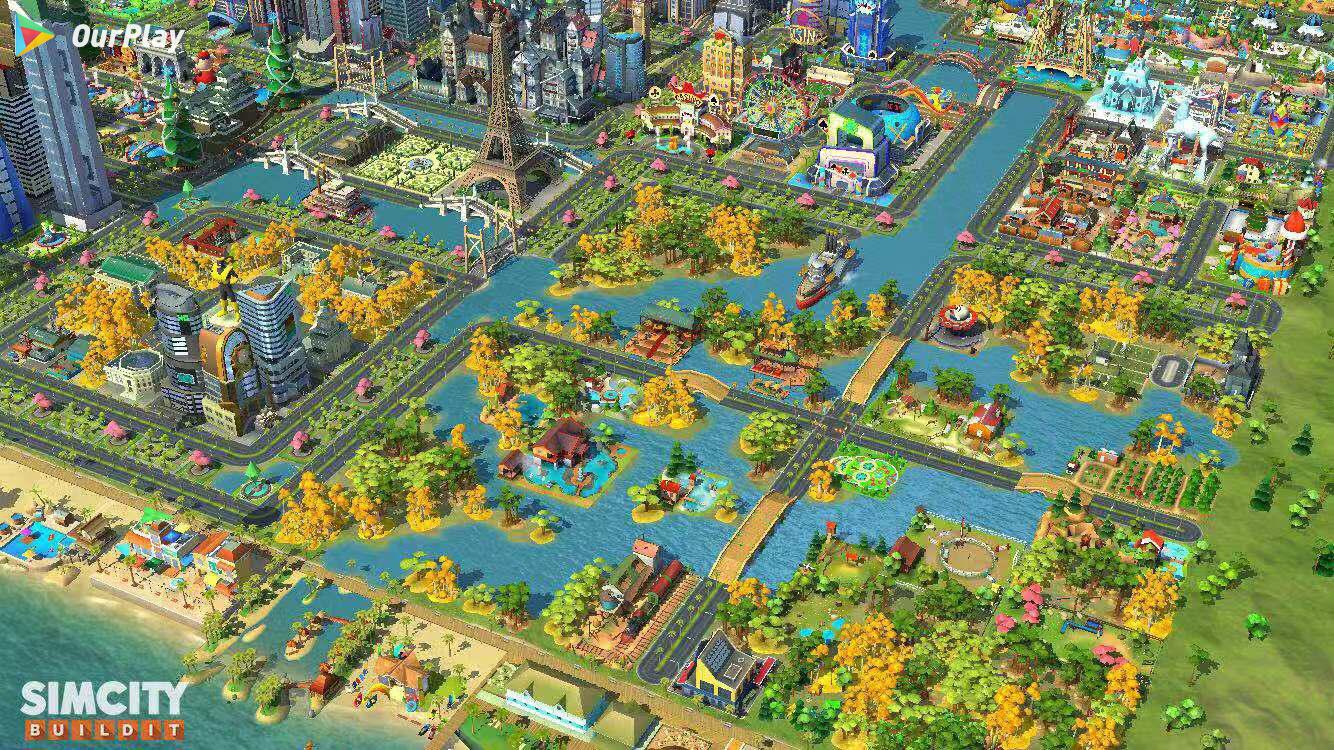 ģ����У������г�(SimCity BuildIt) ���ֳ��в���ȫ�� סլ���������ʩ�滮