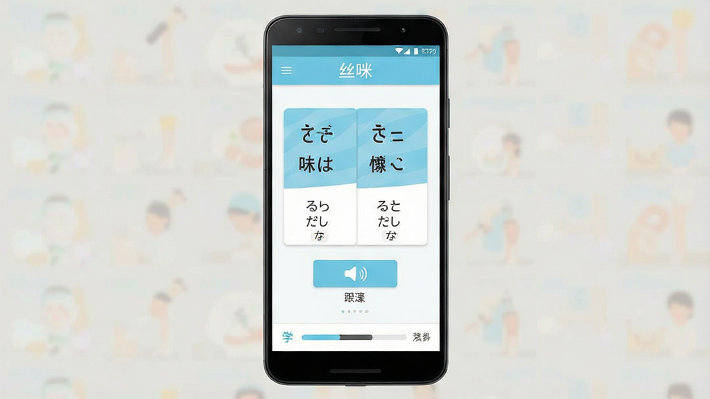 һ��չʾ�ֻ�Ӧ�ý����ͼƬ������������һ��������׿�ֻ�����Ļ����ʾ����ѧϰ�����������棬�������������ơ�˿�䡱�������в�Ϊ���ʿ�Ƭ�������ť���ײ�Ϊѧϰ�����������岼�ּ�����������ñ�ƽ��UI�����ɫ��ǳ���Ͱ�ɫΪ����ϸ�ڰ����������������������գ����ʸɾ��������޶���װ��Ԫ��