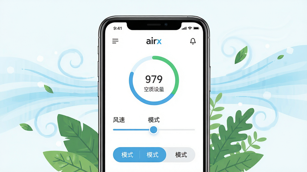 һ����Ϊairx���ܵ��ֻ�Ӧ�ý���չʾͼ������Ϊ�ֻ���Ļ����ʾ����������������壬���ֲ��þ��й�ͼ���ֻ����໷�����µĿ���������������ɫֲ��ҶƬ���Ű������죬���Ϊ�ִ��Ƽ��б�ƽ����ƣ�ϸ�ڰ�����������ָ��Բ�������ٵ�λ���顢ģʽ�л���ť��UIԪ�أ����ʸ��壬����ɾ����޶���Ԫ��