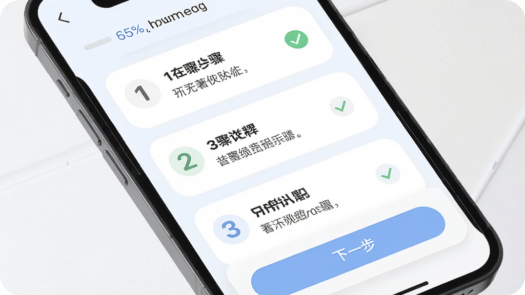 ��������Ȩ��������ҳ�棬����Ϊ�ֻ������еķֲ���ģ�飬����Ϊ��Ƭʽ�����б����Ű�ÿ�ſ�Ƭ������š�������������˵�������Ϊ���Բ��ǳɫϵ��ƣ�ϸ�ڰ�����ѡ״̬ͼ�ꡢ���Ȱٷֱ�����һ����ť�����ʸɾ��������޶��౳��װ��