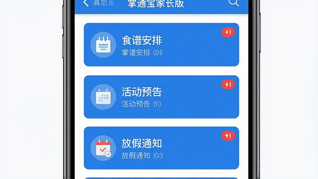 ������������ͨ���ҳ������Ϣ֪ͨ���棬��Ļ�������š�ʳ�װ��š����Ԥ�桱���ż�֪ͨ���ȿ�Ƭ������Ϊ�ֻ�������д���У��Ű���ÿ�Ƭʽ�����б������Ϊ��Լ�����ƽ�磬������ɫ��ϸ����ÿ�ſ�Ƭ����Сͼ��ͺ�ɫδ��Բ�㣻���ʸ��壬����ɾ����޶���Ԫ��