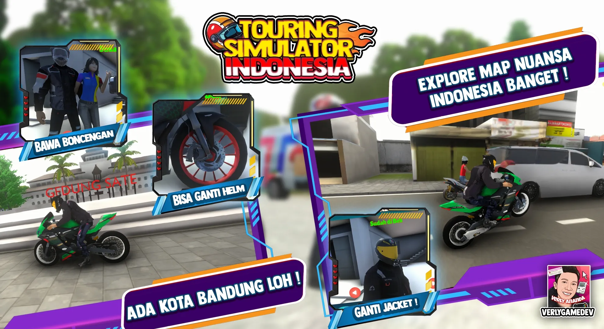 ӡ��Ħ��ģ�����������İ�(Herex Simulator Indonesia (MAX)) ��Ϸ��װĦ�л���