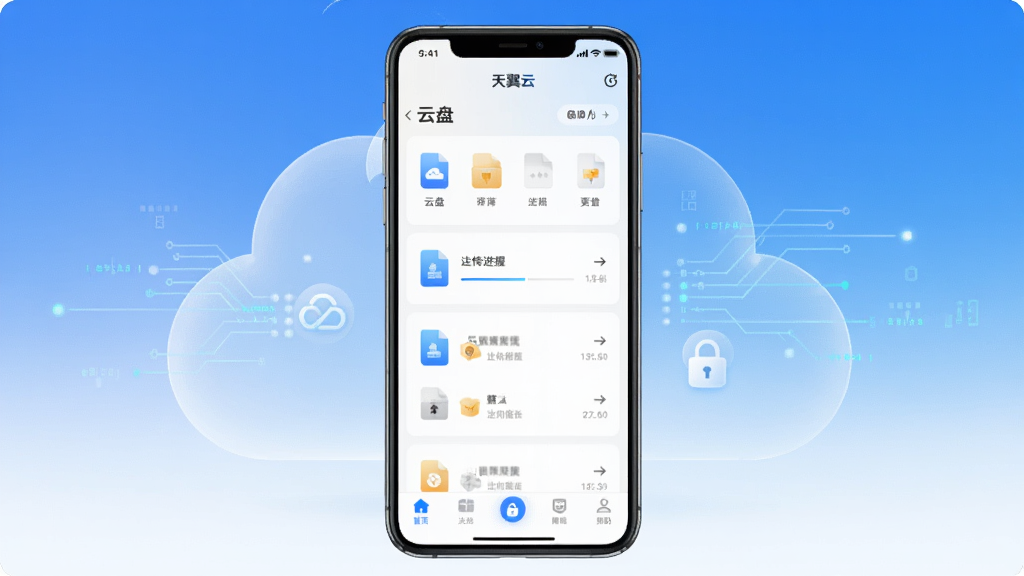 ������5.0.2�汾������չʾͼ�������������һ�������ֻ�����Ļ��ʾ������APP��ҳ�������ļ��б���ײ����������ֻ����԰�͸���ƶ������������������ƶ˸������������׽���Ƽ���񣬲��ּ����У�ϸ�ڰ����ļ�ͼ�ꡢ�ϴ��������밲ȫ����ʶ�����������ɾ����޶���Ԫ��