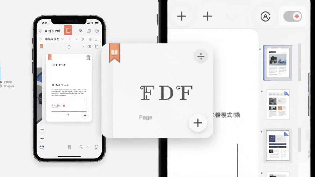 һ���ֻ���Ļչʾ���PDF�Ķ�����PDF�ĵ��Ľ��棬����Ϊ����������PDF�ļ���Ƭ������Ϊ����ֻ��������Ҳ�Ŵ�չʾ�Ķ����棬�Ű���Գƣ����Ϊ��ˬ�Ƽ��б�ƽ�廭��ϸ�ڰ�����ǩͼ�ꡢ���Ű�ť��ҹ��ģʽ�л���ҳ������ͼ�����ʸ��塢�ɾ����޶���Ԫ��
