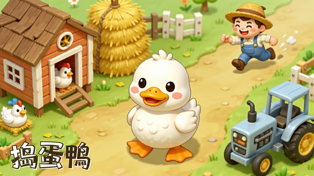 ��ͨѼ��վ��ũ���������룬��Χ�м��ᡢ���ݶѺ���������Զ����NPCũ����׷�ϣ�������ø��ӽǲ��֣�������¿ɰ���ϸ�ڷḻ�����ʸ���ɾ���ͼƬ�д�����