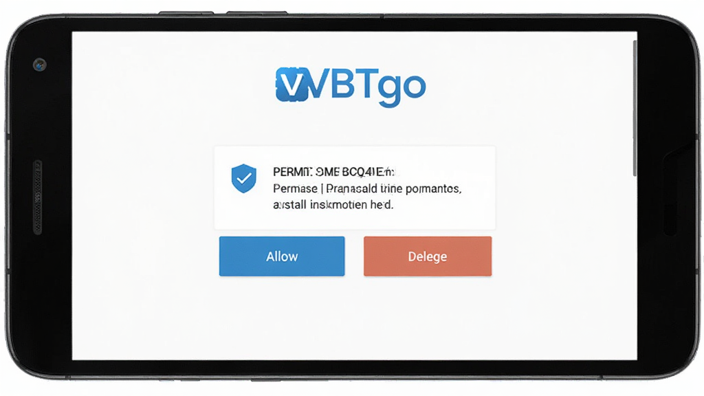 ��׿�ֻ���Ļ��ʾ VBTgo ������װ��ɺ���״���������ҳ�棬ҳ���Ϸ��� 