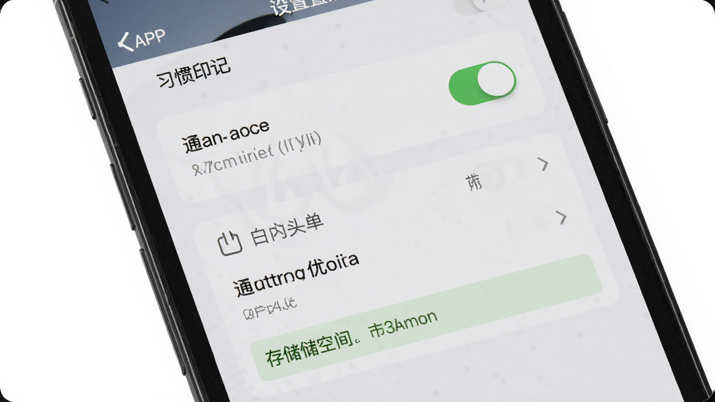 ��������Ϊ�ֻ���Ļչʾϰ��ӡ��APP����ҳ���֪ͨȨ�������Ż�ѡ�����Ϊ�����б�ʽ���У��Ű����������Ϊǳ���ʸ������Լ��ƣ�ϸ�ڰ���Ȩ�޿���״̬�������������洢�ռ���ʾ�������ʸ���ɾ��޶���Ԫ��