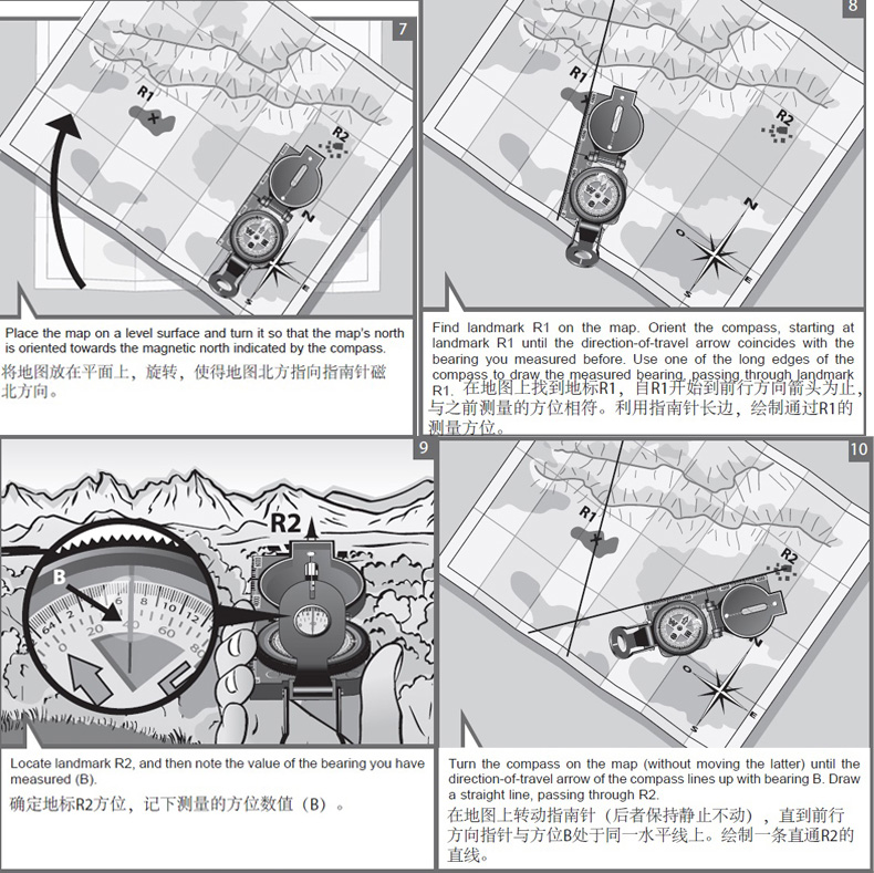 指南针罗盘使用与选购全攻略配图 户外定向与风水罗盘对比展示