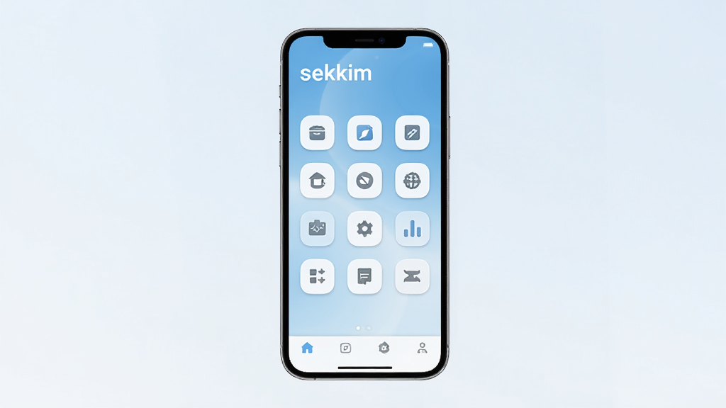 ����sekkim������ȫòչʾ���ֻ���Ļ���з��ã�����������������Ϊ�������ơ�sekkim�����в�Ϊ����ͼ����󣬵ײ�Ϊ������������Ϊǳɫ���䣬��������ˬ�ִ������ʸɾ��޶���Ԫ��