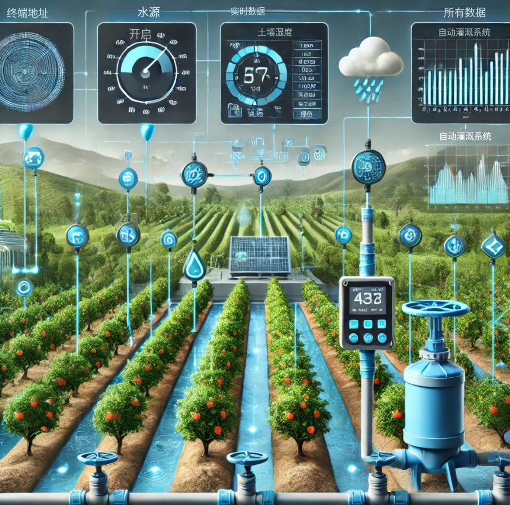 ���ܹ�ȹ���(IOTMGR)����ʪ�ȴ��������Զ���ˮ�豸ʵ��