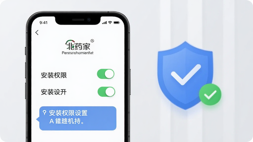 ��������Ϊһ���ֻ�չʾ����ҩ�ҡ���װȨ�����ý��棬��Ļ����һ������ͼ���빴ѡ��ǣ�����Ϊǳ��ɫ������Ϊ���ҽṹ�����Ƽ���Լ��ϸ�ڰ���Ȩ�޿�������ʾ���ֿ򣬻����������ɾ����޶���Ԫ��