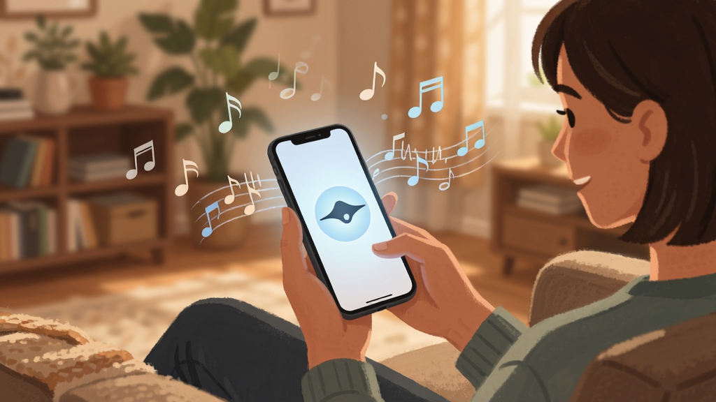 Fingersonicʹ�ó���ͼ������չʾһ��������ɳ�������ֻ�����Fingersonic���ֻ���Ļ������͹�â����Χ����������ķ���Ư��������Ϊ��ܰ�����ڻ��������Ϊ����廭����ͼ��Ȼ�����������ɾ�