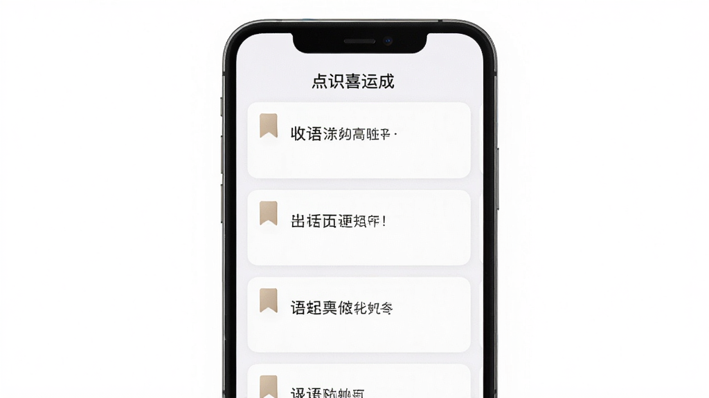 һ���ֻ���ʾ����ʶϲ�˳ɡ���¼�ղ��б����棬�б��������Ŷ����̾俨Ƭ��ÿ�ſ�Ƭ�����С��ǩͼ�꣬������������Ű棬����Ϊ����ɫ����񼫼���ˬ��ϸ���Ͽ�Ƭ�����ȡ��������������ʸɾ����޶���Ԫ��