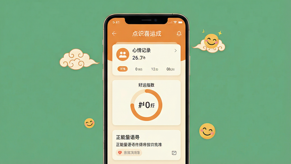 һ���ֻ�Ӧ�ý���չʾͼ������������һ��������׿�ֻ�����Ļ����ʾ����ʶϲ�˳ɡ�Ӧ�������棬���������¼��Ƭ������ָ��Բ������������¼ģ�飬���岼�ּ����ˬ������ů�����װ���ɫ�����Ϊ��ƽ���ִ�UI��ƣ�ϸ�����ֻ���Χ��׺����������Ц��Сͼ�꣬��������������ɾ����޶���Ԫ��