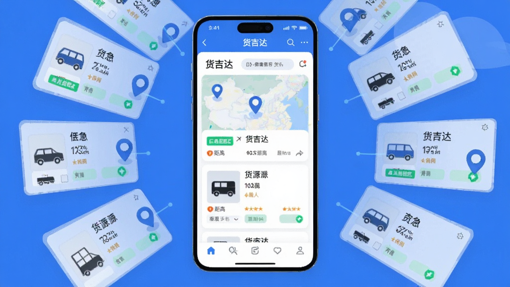 ��������Ϊһ�����������ֻ�����Ļ����չʾ�������APP�Ļ�Դ�Ƽ�ҳ�棬��Χ�����Ŷ����͸���Ļ�Դ��Ϣ��Ƭ�붨λͼ�ꣻ���ֲ������ķ���ʽ��ͼ���ֻ����У���Ƭ��������ɢ���Ű�����������Ϊ״̬�����ײ�Ϊ�����������Ϊ�Ƽ��б�ƽ�廭��������ɫΪ����ϸ�ڰ�����ͼ���ơ������ǩ������ͼ�ꡢ��ɫ����ƥ���ʶ�����ʸ��壬�ɾ����࣬�޶���Ԫ�ء�
