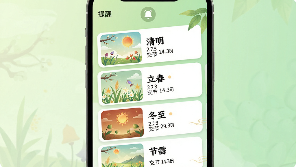 ����������ũ����������ͨ�������ѽ���Ϊ���壬�ֻ���Ļ��ʾ�����������������Ƚ�����Ƭ�б���ÿ�ſ�Ƭ���н����廭�뽻��ʱ�䣬��������������ͼ�꣬����Ϊǳ��ɫ���䣬���ֲ�������Ƭ�������������Ȼ��ϸ����ͻ�������������������֣����ʸ��壬����ɾ����޶���Ԫ��