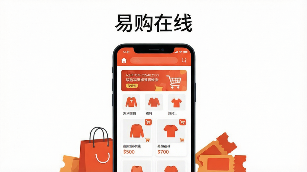 ����Ϊһ�������ֻ����з��ã���Ļ��չʾ�����̳���ҳ���棬������Ʒ����ͼ�ꡢ�����������Ʒ��Ƭ�����ֲ��þ��жԳƹ�ͼ���ֻ��·�ɢ�伸����������Ż�ȯԪ�أ��Ű�����ˬ���Ϸ����׷��������������֣����Ϊ�ִ���ƽ���廭����ɫ�ԳȺ����ɫΪ����ϸ�ڰ�����Ʒ����ͼ���۸��ǩ�����ﳵͼ�ꣻ���ʸ��壬����ɾ����޶���Ԫ�أ�ͼ������Ϊ���׹����ߡ�