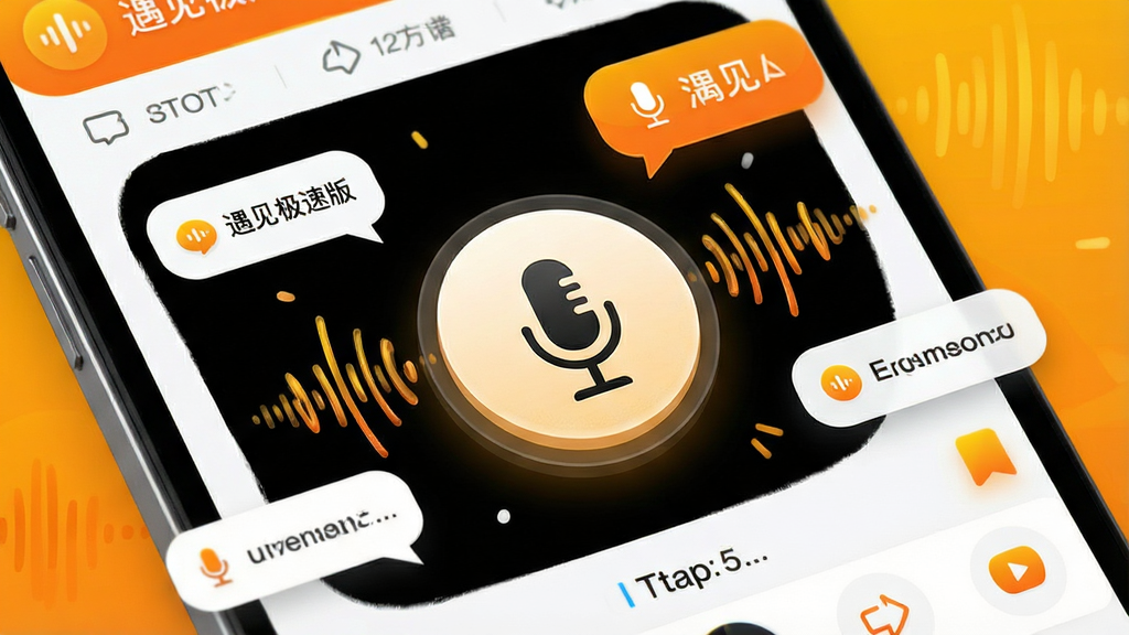 һ��չʾ���������ٰ桱�����������ܵ�ͼƬ����������Ϊ�ֻ���Ļ��д����Ļ������һ����Ŀ����˷簴ť������ͼ�Σ���Χ�������������붯̬��������Ԫ�أ����־۽��ֻ���Ļ�����������죬��ɫΪ�Ȼ����ɫ��ϸ����ͻ�����������밴ť�ʸУ����ʸ��壬�ɾ����޶���Ԫ��