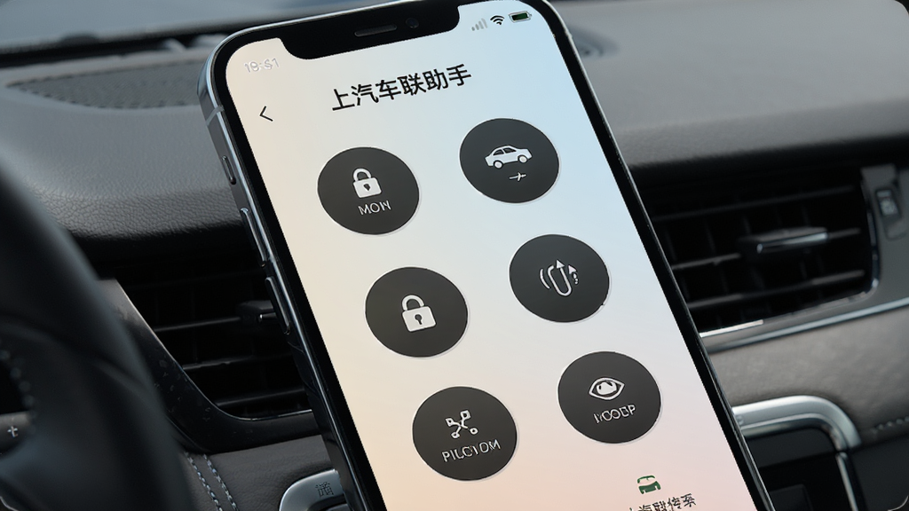 ������������Զ�̿��ƽ��棬�ֻ���Ļ��ʾ�������������յ��ȿ��ư�ť����ťΪԲ��ͼ�����У�����Ϊǳɫ���䣬����ִ���࣬ϸ�ھ��£���������