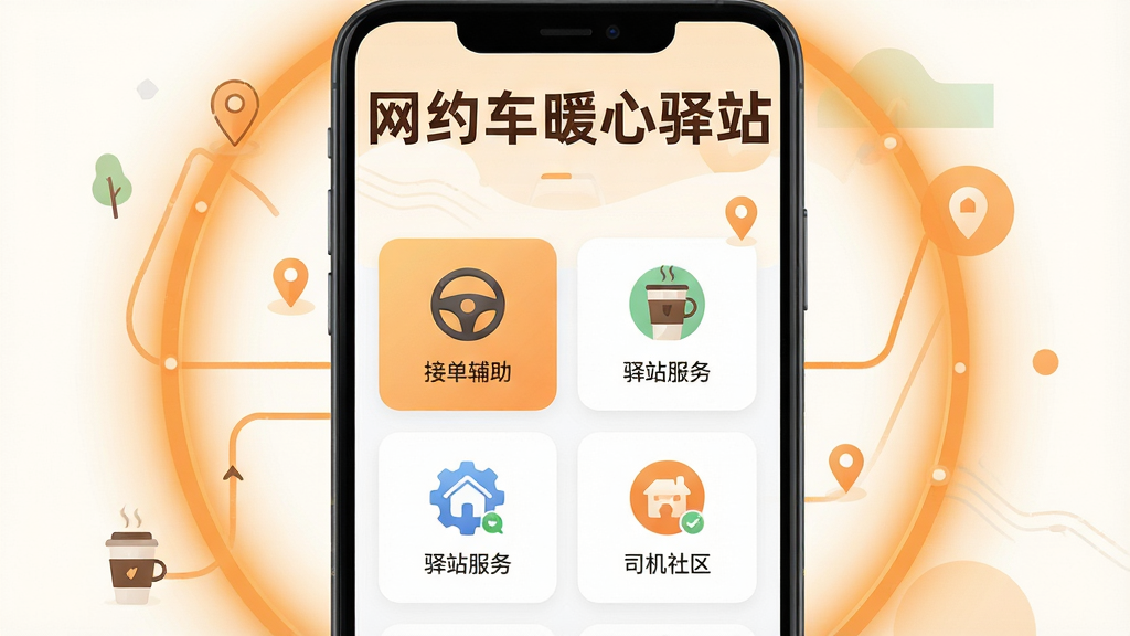 ����Ϊһ����׿�ֻ���Ļ����Ļ����չʾ��Լ��ů����վAPP�����棬��������ӵ���������վ����˾��������ģ��ͼ�ꣻ���ֲ��þ��й�ͼ���ֻ����໷��ů��ɫ�������Լ·���������Ű�ͻ���������ơ���Լ��ů����վ���ڻ����Ϸ������Ϊ�ִ���ƽ���Ƽ��廭��ɫ����ů������ϸ�ڰ��������̡���λͼ�ꡢ���ȱ���СԪ�ص�׺�����ʸ��壬����ɾ����޶���Ԫ��