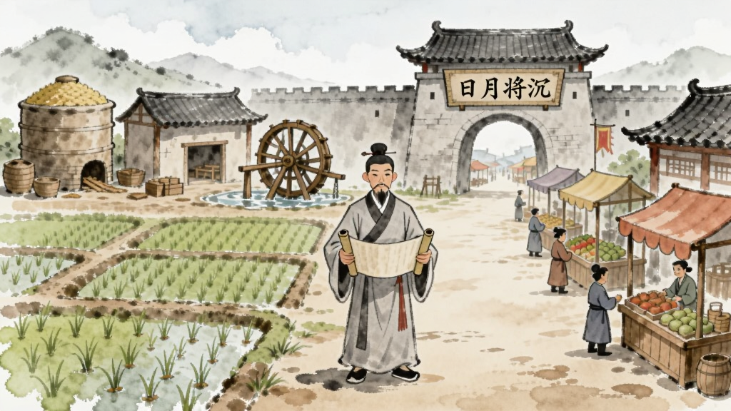 �ŷ羭Ӫ�����廭���������Ϊ�������е�ũ���빤�����Ҳ�Ϊ�м��ֵ�������վ��һλ��װ�������ֳ־��ᣬ�����С����½������������Ҷ���ʽ�����ڳ����Ϸ������Ϊ��͵�ˮī���ʣ�ϸ�ڰ������֡�ˮ����̯λ������ʸɾ��������������ҶԳƣ�������Ԫ��