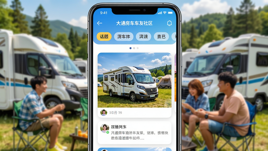��ͨ���������������棬�ֻ���Ļչʾ��Ϣ����̬��Ƭ��������Ƭ���û����ۣ������л����ǩ��������Ϊ¶Ӫ�س��Ѿۻ᳡��������罻��������ɫ���������������ʸɾ����޶���Ԫ��