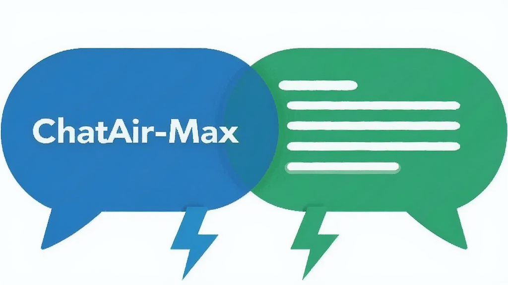 ��������Ϊ���������ĶԻ����ݣ����������д�С�ChatAir-Max���������Ҳ�����Ϊ�ش�����ʾ�������������·����������ͼ���ʾ������Ӧ�����־��жԳƣ����Ϊ�ִ���ƽ��ʸ���廭����ɫ���̴��䣬�������ף����ʸɾ��������޶���װ��