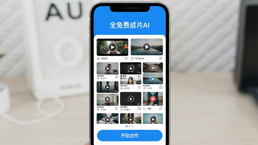 һ��չʾȫ��ѳ�ƬAI�����������ͼƬ�������������ֻ���Ļ����Ļ����ʾ������ҳ���֣�����Ϊ�������ơ�ȫ��ѳ�ƬAI�����в�Ϊ��Ƶģ������ͼ���񣬵ײ�Ϊ��ʼ������ť��������ü��������������ɫ����ƽ��UI���ϸ�����������ʸɾ����޶���Ԫ��