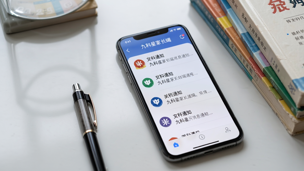 ��������Ϊһ���ֻ���Ļ��ʾ�ſ��Ǽҳ��˵���Ϣ֪ͨ�б����棬�б�����ѧУͼ���֪ͨժҪ���֣��ֻ�б����ǳ��ɫ�����ϣ��Ա��м����α���Ϊ��׺������Ϊ�ֻ�ռ�ݻ�������ƫ�ң�������׷���һ֧�ʣ��Ű���Ȼ���⣬���Ϊ���������Ӱ�磬ϸ�ڰ�����Ļ���ȡ����淴�⡢�α��������������ʸ��壬�ɾ��޶���Ԫ��