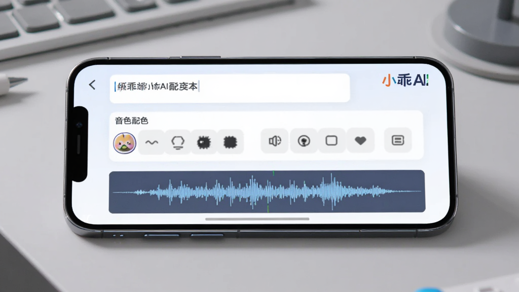 һ���ֻ�������ã���Ļ��չʾС��AI����������ҳ�棬�����ı��������ɫѡ���б��벨��Ԥ�������������Ͻ��С�С��AI����ʶ������Ϊ����ǳ�ҹ���̨���������дʵƫ�Ƽ��У�ϸ�����������ʸɾ����޶���Ԫ��