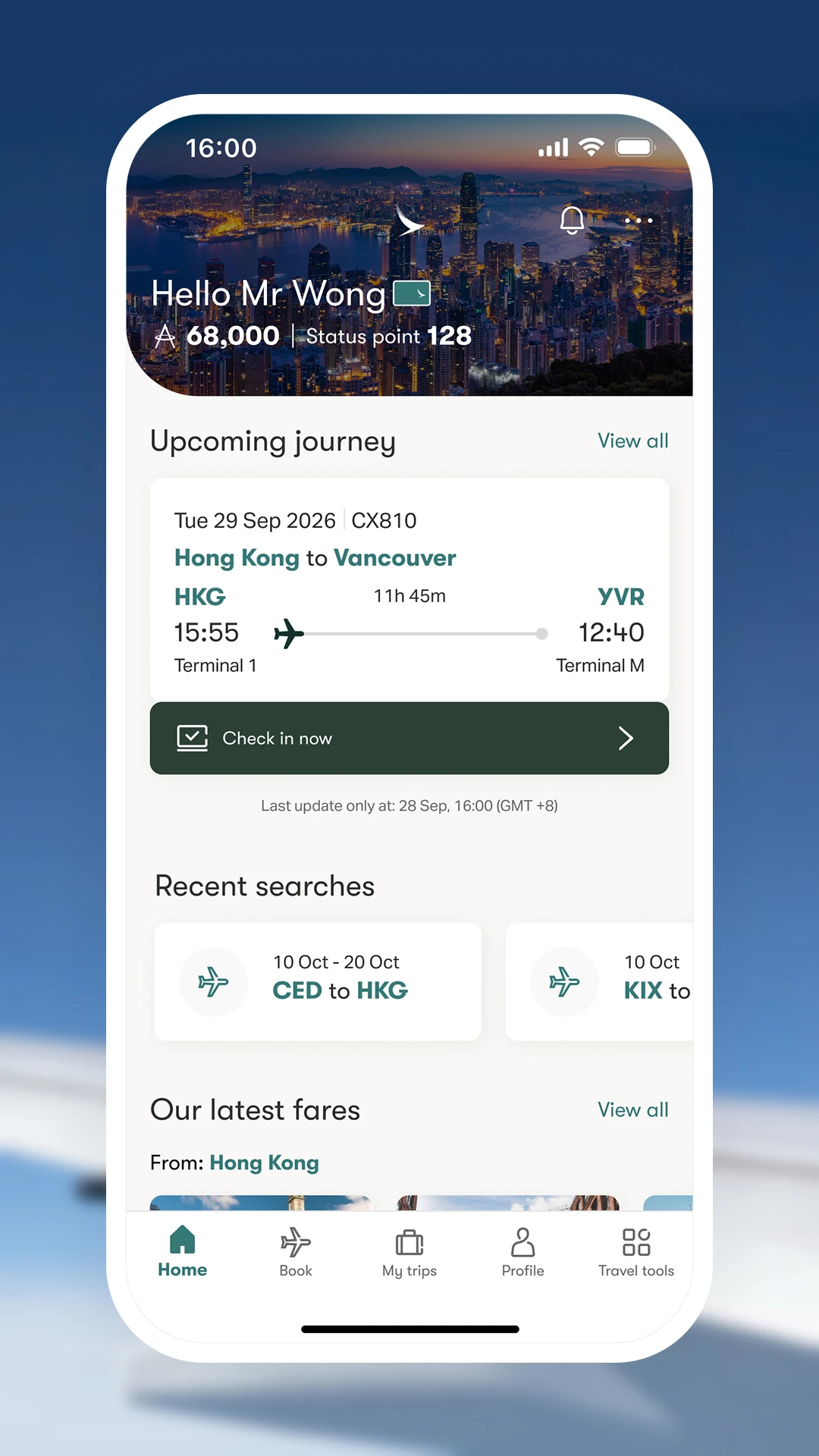 ��̩����(Cathay Pacific)15.3.0 �����������