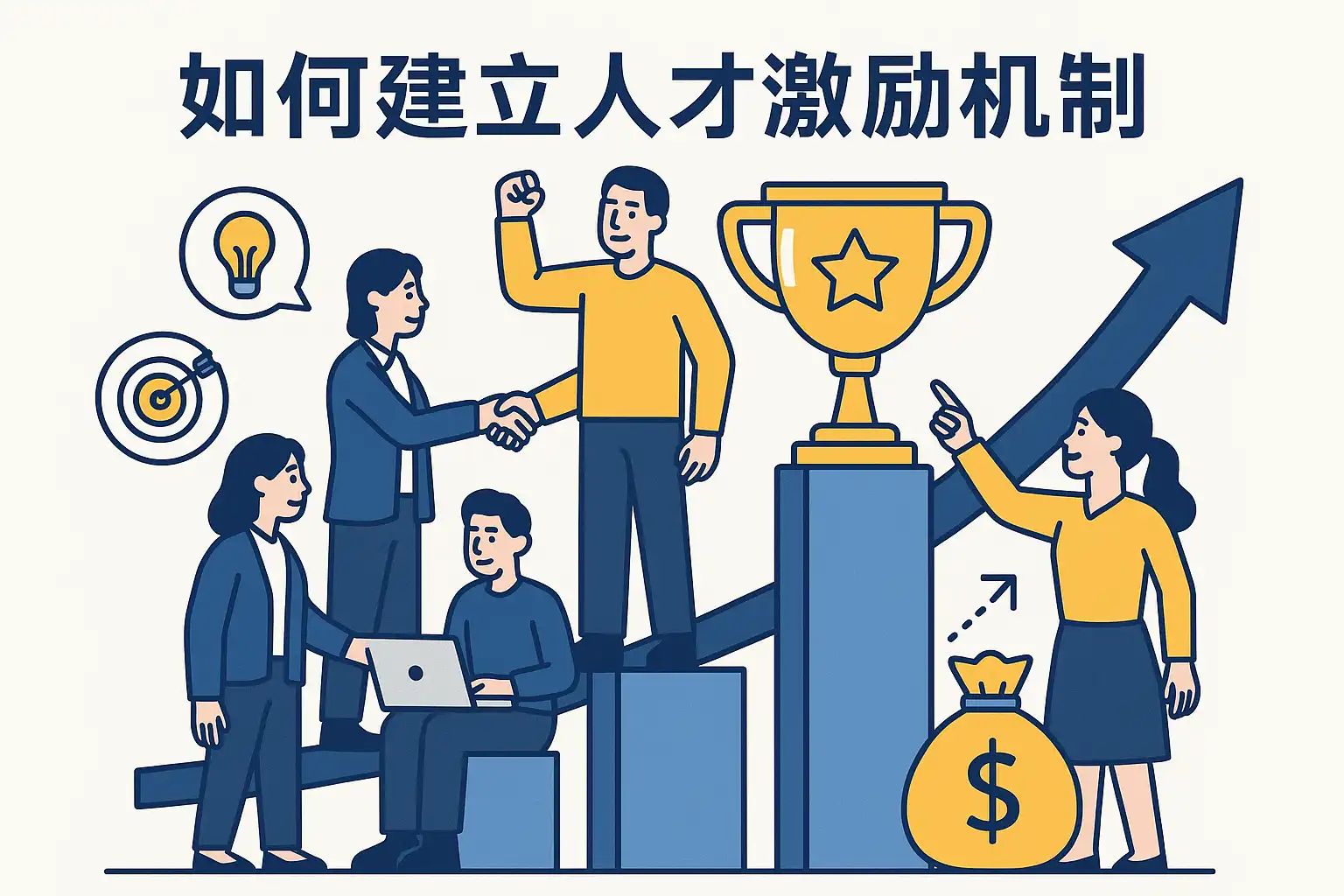 人力全开考核激励机制落地场景图
