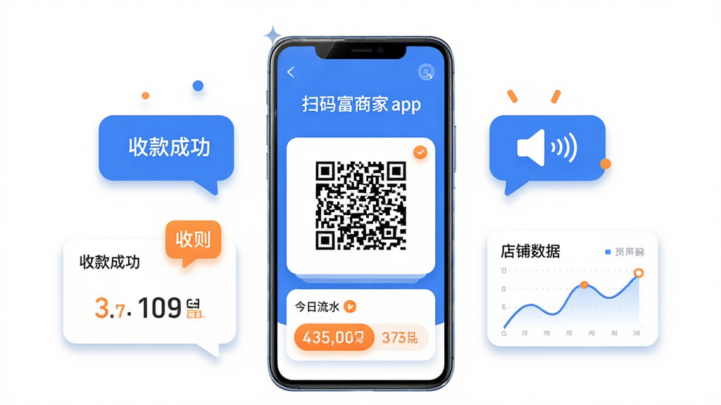 ����Ϊһ��������׿�ֻ�����Ļ����չʾ��ɨ�븻�̼�app�����տ�������������ˮ��Ƭ���ֻ����໷���տ�ɹ����ݡ���������ͼ���������������ͼ�����ֲ��þ��жԳƹ�ͼ���ֻ�λ�ڻ������У�����Ԫ�����Ҿ���ֲ����Ű��ϱ����������ڶ����������򣬷��Ϊ��ˬ��ƽ����ҵ�廭����ɫ������Ϊ������׺��ɫǿ���տ�ɹ�״̬��ϸ�ڰ����ֻ��߿�߹⡢��ƬԲ����Ӱ�����������ɶ������ʸ��塢����ɾ����޶���Ԫ��