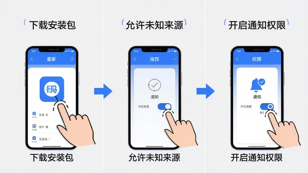 ����Ϊ��ɨ�븻�̼�app����װ��Ȩ����������ʾ�⣬�����Ϊ���������ذ�װ��������δ֪��Դ������֪ͨȨ�ޣ�����Ϊ��������־�ʽ�Ű棬ÿ�����ֻ���������ͼ���̱�ע�����Ϊ���̳̲廭��ǳ�ұ���������ɫǿ����ϸ�ڰ�����ָ���ͼ�ꡢȨ�޿��ظ�������ͷ��������������������ɾ����޶���Ԫ��