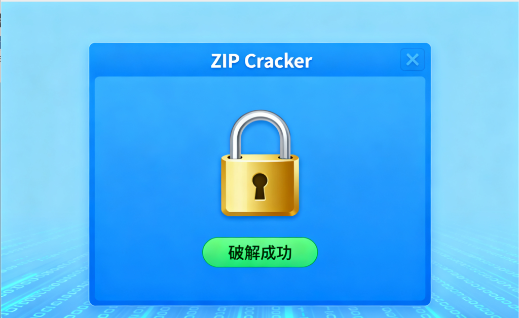 ѹ��������ָ�����(ZipCracker) ����ʹ�ý̳�����������ͼ