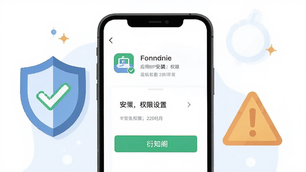 ����Ϊһ���ֻ���Ļ��д����������ʾӦ�ð�װ��Ȩ�����ý��棬�Ա��ж���ͼ���빴ѡ��ǣ�����Ϊ���й�ͼ�����Ϊ��ƽ����ȫ��ʾ�廭��ϸ�ڰ�����ɫ�Թ��뾯ʾ������ͼ�꣬���������ɾ��������д����֡���֪�󡱣��޶���Ԫ��