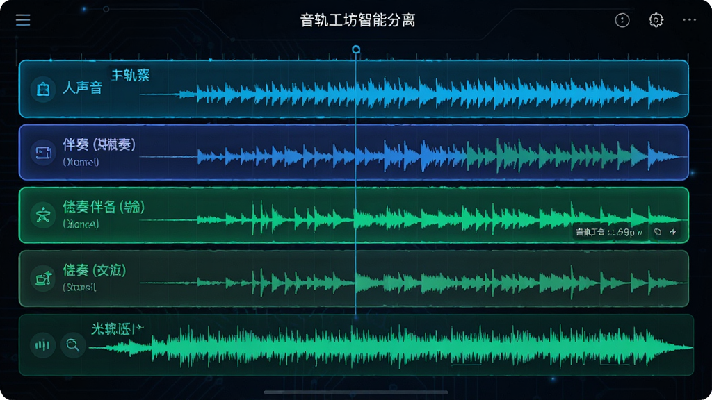 ���칤�����ܷ��빦�ܽ��棬����չʾһ�׸��������Ϊ������ɫ��Ƶ�����ÿ�������ע���������ࡢ�ĵ�ȱ�ǩ������Ϊ�������еĹ���б��벨��Ԥ���������Ϊ���Ƽ��磬��ɫ��������ӫ�����̹��������ϸ�ڰ�������������ǩͼ�꣬���������ɾ�