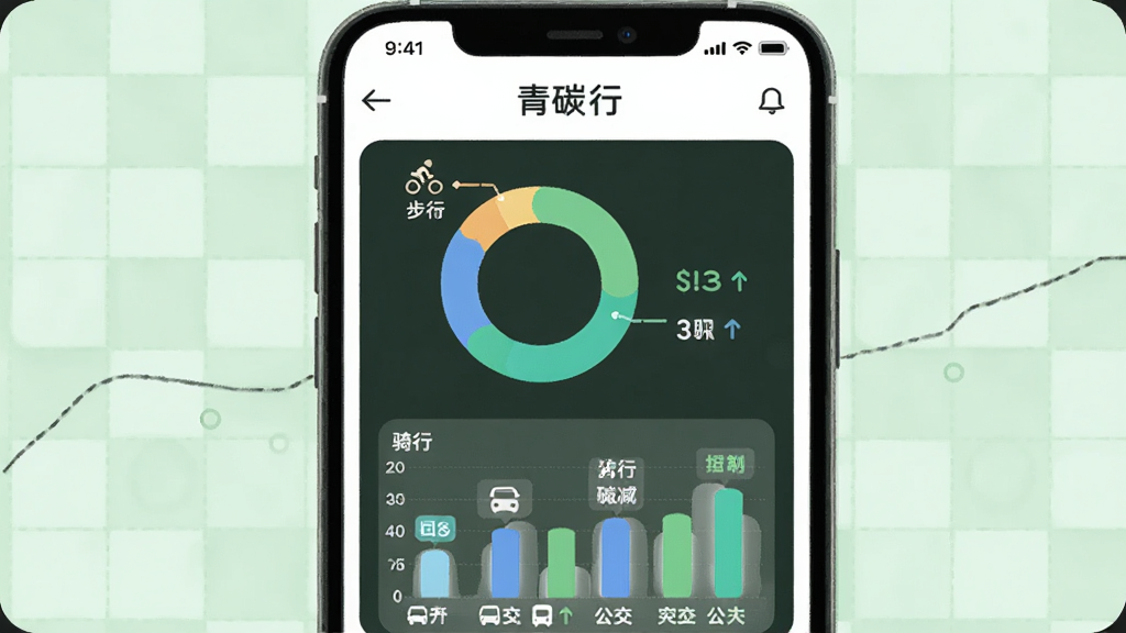 ��������Ϊ����̼�С�����̼�㼣���ݿ��壬�ֻ���Ļ��ʾ����ͼ����״ͼ��ϣ���ע���С����С������ȳ��з�ʽռ�ȣ�����Ϊ�ֻ�������д������Ϊǳ��ɫ�������񣬷��Ϊ��Լ���ݿ��ӻ��廭��ϸ�ڰ���̼�������������Ƽ�ͷ�����ʸɾ��������޶���Ԫ��