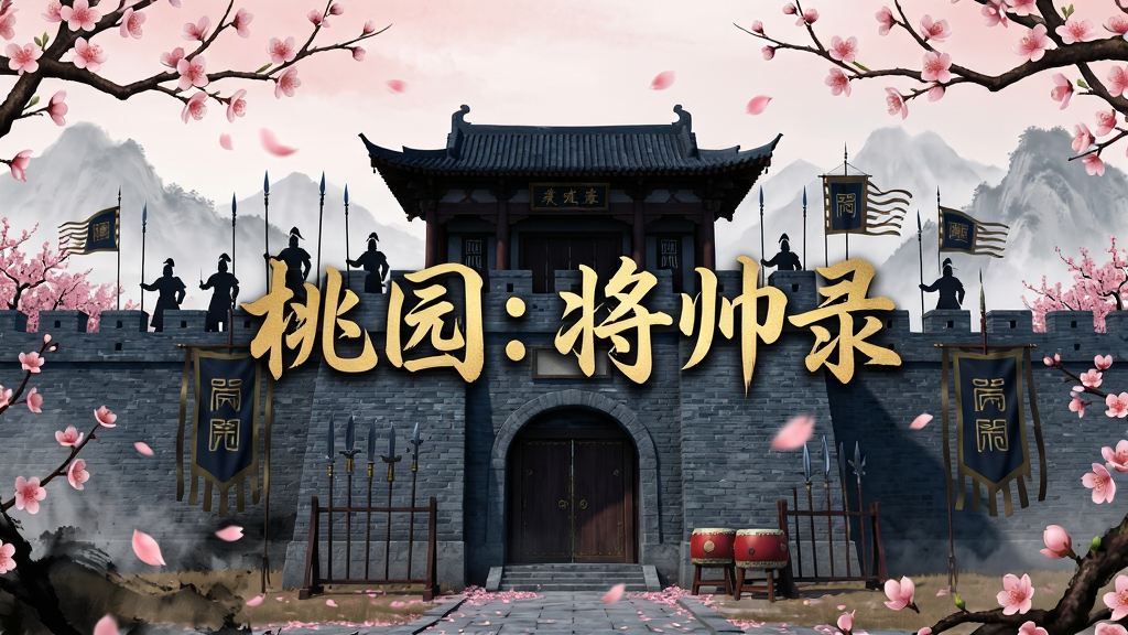 ��������Ϊһ���������һ����еĹŴ���ʽ�ǳأ���ǽ�����ֳֳ�ǹ���佫��Ӱ������ǰ�ڷ��ű�������ս�ģ����������Խ�ɫë��������д����԰����˧¼��������֣����ֲ������ĶԳƹ�ͼ���ǳ�λ�ڻ������У��һ�֦������������Ȼ�����γɻ��򣻷��Ϊ�й���ˮī��дʵCG��ϣ�ɫ�����ҷۡ�ī�ࡢ����Ϊ����ϸ�ڰ���Ʈ��Ļ��ꡢ��ǽש�ơ������ϵ�׭��������Զ��ɽ���뱡����������������������ɾ��޶���Ԫ�أ��ʺ���Ϊ��Ϸ����ҳ����ͼ