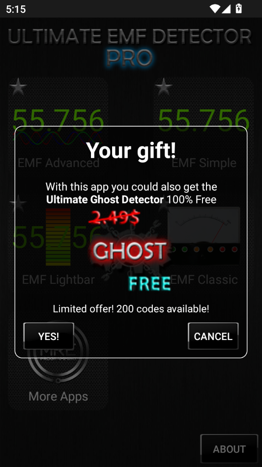 �ռ�EMF̽����רҵ��(Ultimate EMF Detector PRO)3.0 ��ų����