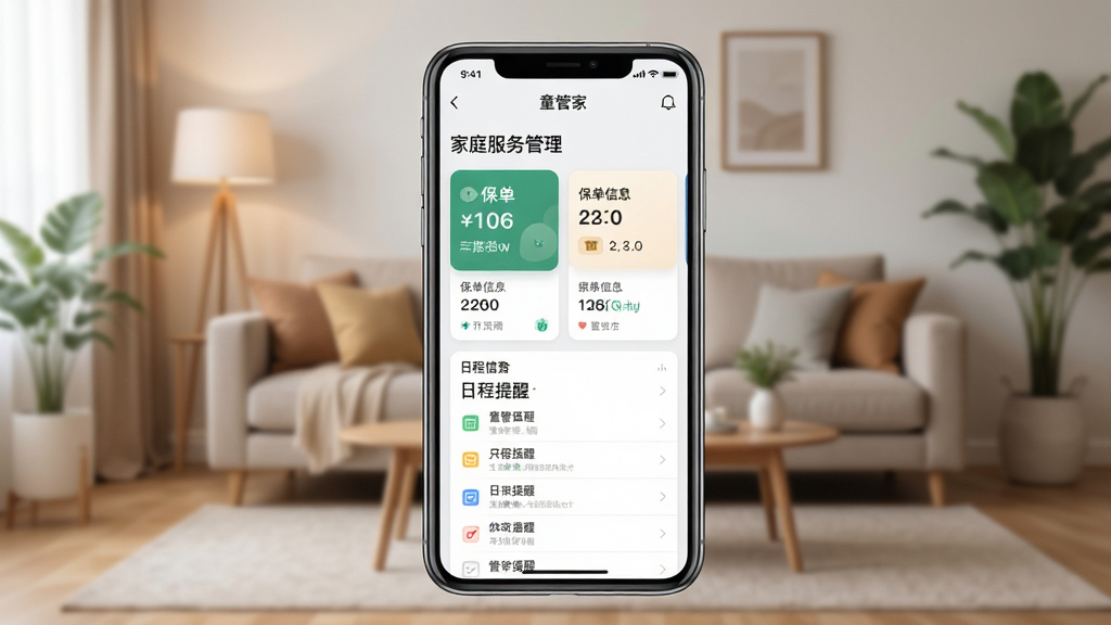 ͯ�ܼ��ֻ�Ӧ��������չʾ�������������ֻ���Ļ����Ļ�ڳ��ּ�ͥ���������塢������Ϣ��Ƭ���ճ������б�������Ϊ��ܰ�Ŀ������������־��жԳƣ�������ִ���ϸ�����������ʸɾ����޶���Ԫ��