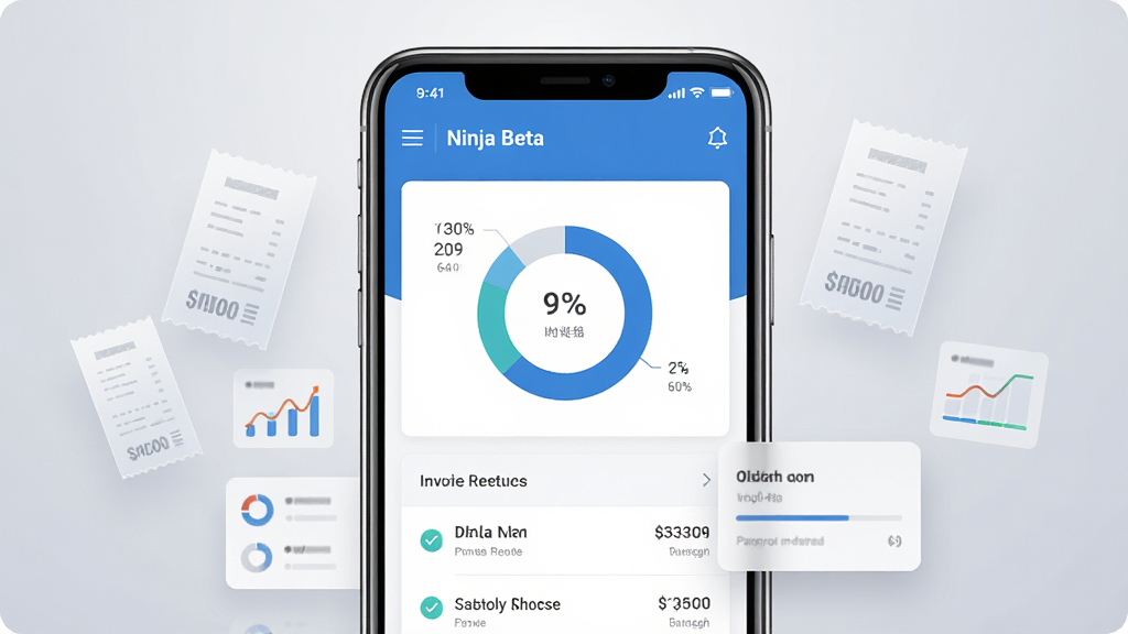 һ��չʾNinja Beta������������ֻ�����ͼ������������һ�����������ֻ�����Ļ����ʾ������ɫ�ķ�Ʊ�����Ǳ��̣�����Բ����֧ͼ����������˵��б����ֻ�����Ư���Ű�͸����Ʊ��ͼ�������ݿ�Ƭ������Ϊǳ��ɫ���䣬���������ִ��������������ɾ��޶���Ԫ��