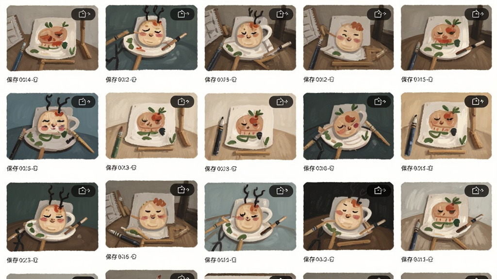 ����Ϊ�滭��Ӧ�õ���Ʒ��ҳ�棬����Ϊ������Ʒ����ͼ���ٲ�����ʽ������Ļ���Ű�������ʽ����ͼ�����Ϊ��ܰ���������ϸ�ڰ���ÿ������ͼ�·���ע����ʱ�䡢���Ͻ��е�����ť�����ʸ��塢����ɾ����޶���Ԫ��